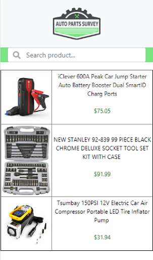 Run android online APK Auto Parts Survey from MyAndroid or emulate Auto Parts Survey using MyAndroid Run android online APK Auto Parts Survey from MyAndroid or emulate Auto Parts Survey using MyAndroid