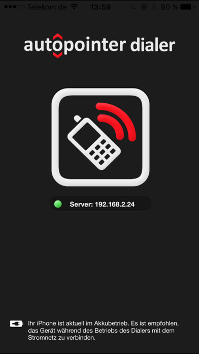 Emulate iPhone app AutoPointer Dialer using MyAndroid Emulate iPhone app AutoPointer Dialer using MyAndroid