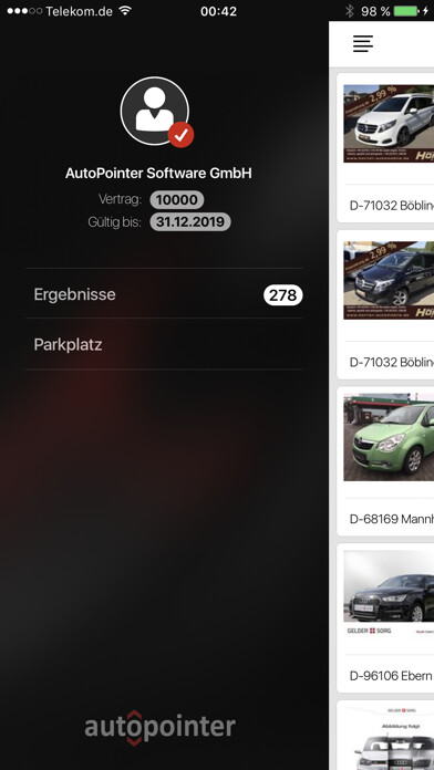 Emulate iPhone app AutoPointer using MyAndroid