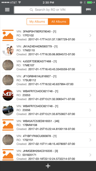 Emulate iPhone app AutoPoint Photos Pro using MyAndroid