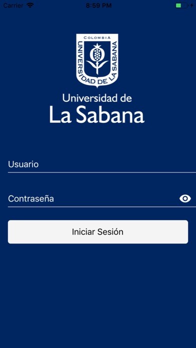 Emulate iPhone app Autopréstamo Unisabana using MyAndroid Emulate iPhone app Autopréstamo Unisabana using MyAndroid