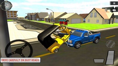 Emulate iPhone app Auto Rickshaw Driving Pro using MyAndroid