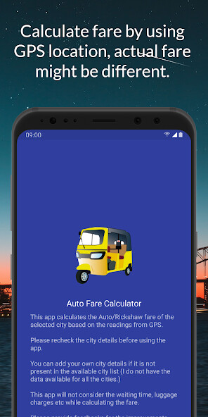 Run android online APK Auto Rickshaw Fare Calculator from MyAndroid or emulate Auto Rickshaw Fare Calculator using MyAndroid