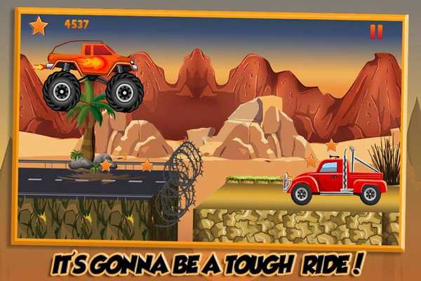 Emulate Android APK Auto Run - Monster Truck Chaos