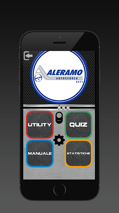 Emulate iPhone app Autoscuola Aleramo using MyAndroid