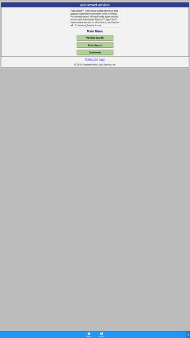 Emulate iPhone app AutoSmart Advisor using MyAndroid