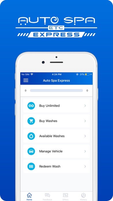 Emulate iPhone app Auto Spa Etc. Express using MyAndroid