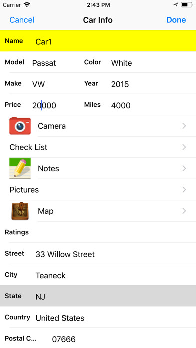 Emulate iPhone app AutoSpree using MyAndroid