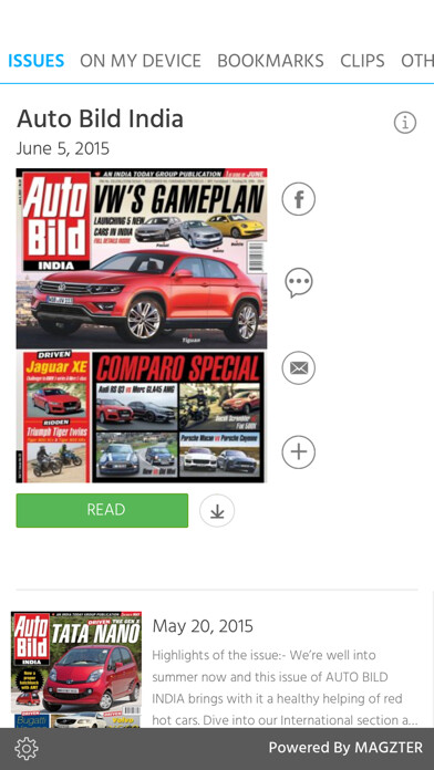 Emulate iPhone app Auto Today using MyAndroid