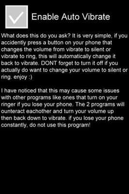 Emulate Android APK Auto Vibrate