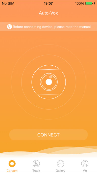 Emulate iPhone app Auto-Vox using MyAndroid