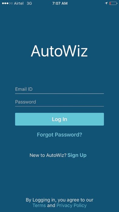 Emulate iPhone app AutoWiz using MyAndroid