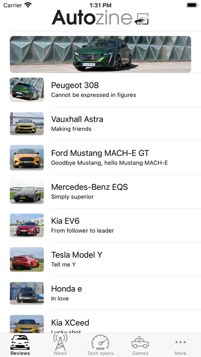 Emulate iPhone app Autozine.eu using MyAndroid