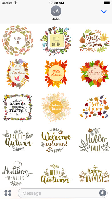Emulate iPhone app Autumn Greeting ~ using MyAndroid Emulate iPhone app Autumn Greeting ~ using MyAndroid