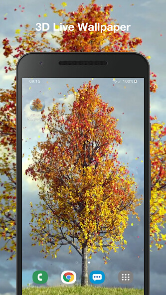Run android online APK Autumn Maple Wallpaper Pro from MyAndroid or emulate Autumn Maple Wallpaper Pro using MyAndroid