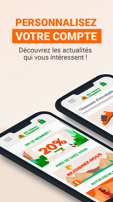 Emulate iPhone app Au Vieux Campeur using MyAndroid Emulate iPhone app Au Vieux Campeur using MyAndroid