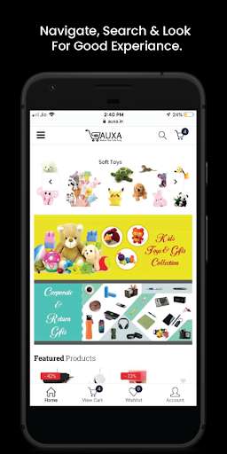 Run android online APK Auxa Store - Makes Your Life Easy. from MyAndroid or emulate Auxa Store - Makes Your Life Easy. using MyAndroid