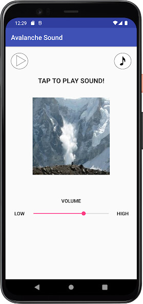 Run android online APK Avalanche Sound from MyAndroid or emulate Avalanche Sound using MyAndroid