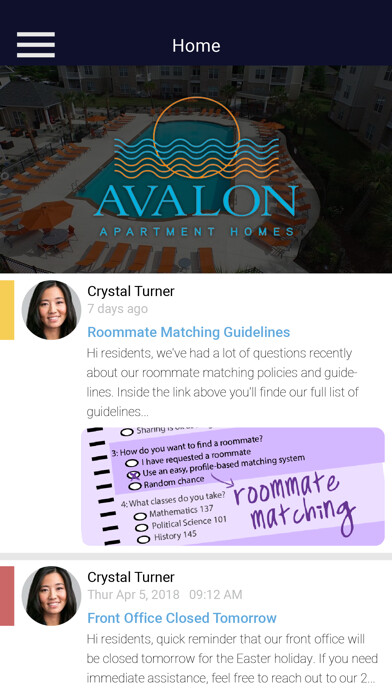 Emulate iPhone app Avalon Apartment Homes using MyAndroid Emulate iPhone app Avalon Apartment Homes using MyAndroid