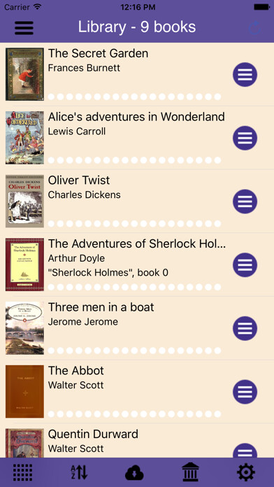 Emulate iPhone app Avalon Reader for FB2 books using MyAndroid