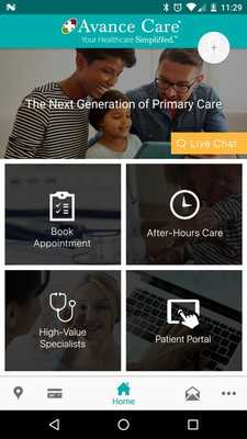 Emulate Android APK Avance Care