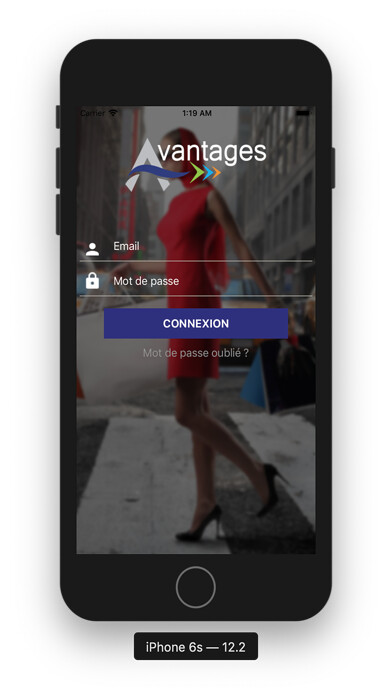 Emulate iPhone app Avantages Partenaire using MyAndroid Emulate iPhone app Avantages Partenaire using MyAndroid