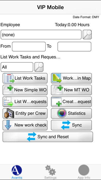 Emulate iPhone app Avantis EAM / CMMS V8 using MyAndroid Emulate iPhone app Avantis EAM / CMMS V8 using MyAndroid