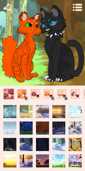 Run android online APK Avatar Maker: Couple of Cats from MyAndroid or emulate Avatar Maker: Couple of Cats using MyAndroid Run android online APK Avatar Maker: Couple of Cats from MyAndroid or emulate Avatar Maker: Couple of Cats using MyAndroid