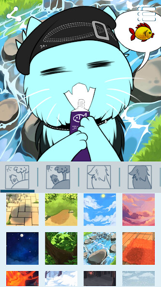 Run android online APK Avatar Maker: Cute Cats from MyAndroid or emulate Avatar Maker: Cute Cats using MyAndroid