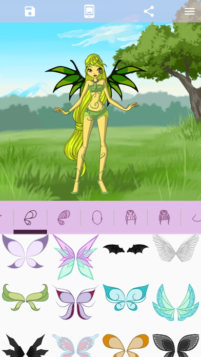 Emulate Android APK Avatar Maker: Fairies