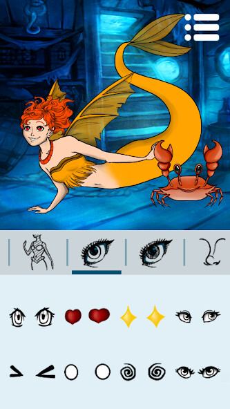 Run android online APK Avatar Maker: Mermaids from MyAndroid or emulate Avatar Maker: Mermaids using MyAndroid