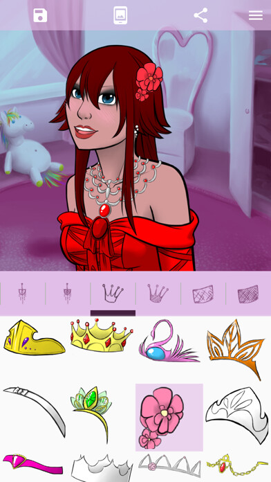 Emulate iPhone app Avatar Maker: Princess using MyAndroid Emulate iPhone app Avatar Maker: Princess using MyAndroid