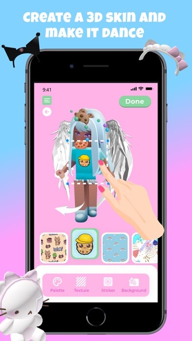 Emulate iPhone app Avatar Shirts & Skins for RBX using MyAndroid