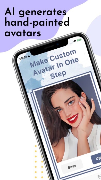 Emulate iPhone app Avatoon -AI Drawing Art Paint using MyAndroid