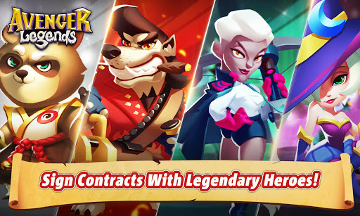 Run android online APK Avenger Legends from MyAndroid or emulate Avenger Legends using MyAndroid