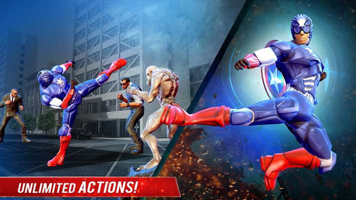 Emulate Android APK Avengers Infinity Battle: Avengers Fighting Games