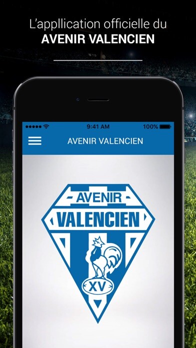 Emulate iPhone app AVENIR VALENCIEN using MyAndroid