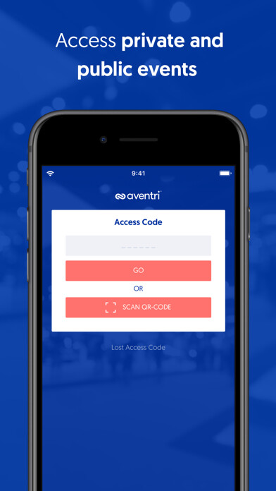 Emulate iPhone app Aventri Events using MyAndroid