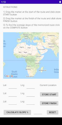 Run android online APK average Slope from MyAndroid or emulate average Slope using MyAndroid