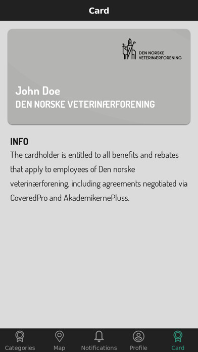 Emulate iPhone app A+ Veterinrforeningen using MyAndroid