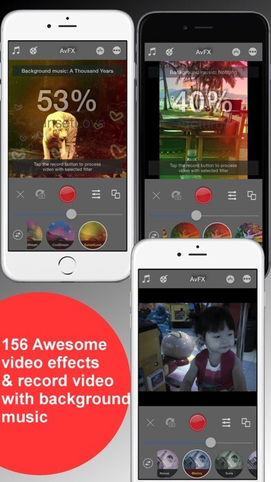 Emulate iPhone app AvFX - awesome video effect, editor & background music edit for Instagram, Facebook, Youtube, Vine using MyAndroid Emulate iPhone app AvFX - awesome video effect, editor & background music edit for Instagram, Facebook, Youtube, Vine using MyAndroid