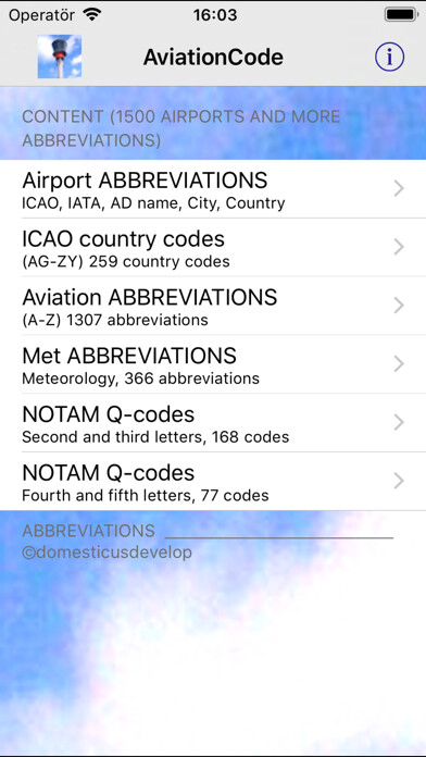 Emulate iPhone app AviationCode using MyAndroid