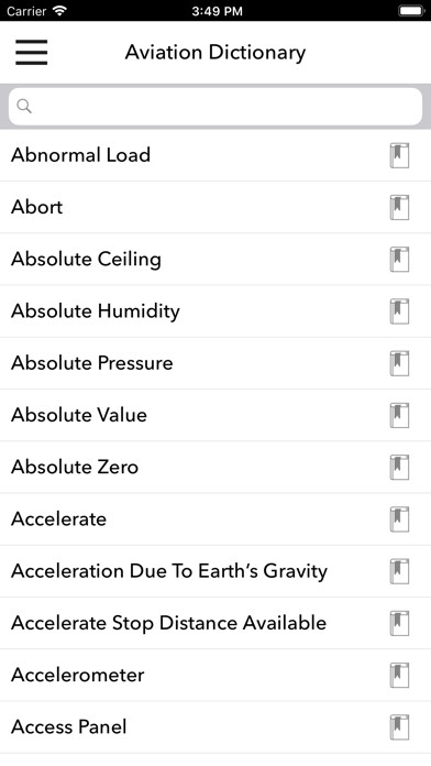 Emulate iPhone app Aviation Dictionary - Offline using MyAndroid Emulate iPhone app Aviation Dictionary - Offline using MyAndroid