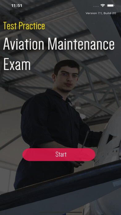 Emulate iPhone app Aviation Maintenance Exam using MyAndroid