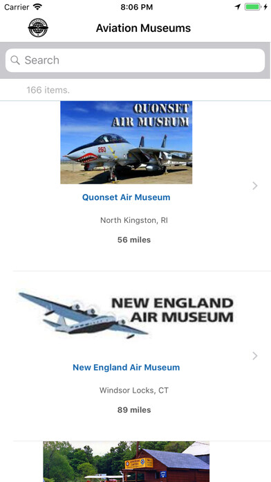 Emulate iPhone app Aviation Museums using MyAndroid Emulate iPhone app Aviation Museums using MyAndroid