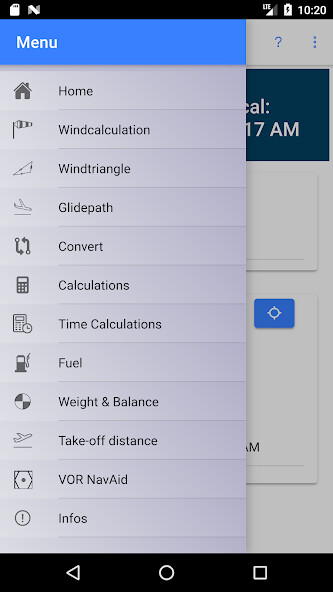 Run android online APK AviCalc for Pilots from MyAndroid or emulate AviCalc for Pilots using MyAndroid