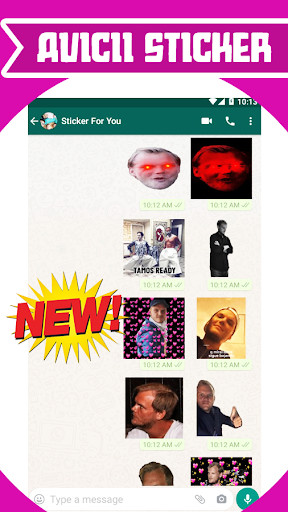 Run android online APK Avicii Stickers for Whatsapp & Signal from MyAndroid or emulate Avicii Stickers for Whatsapp & Signal using MyAndroid