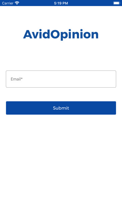 Emulate iPhone app AvidOpinion using MyAndroid Emulate iPhone app AvidOpinion using MyAndroid