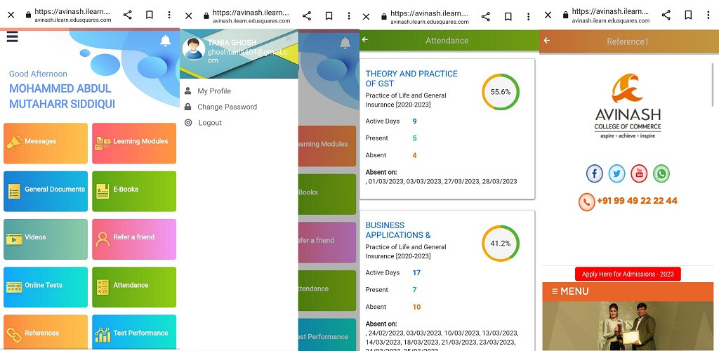 Emulate Avinash College Of Commerce from MyAndroid or run Avinash College Of Commerce using MyAndroid