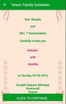 Emulate Android APK Avinash weds Kavitha Emulate Android APK Avinash weds Kavitha